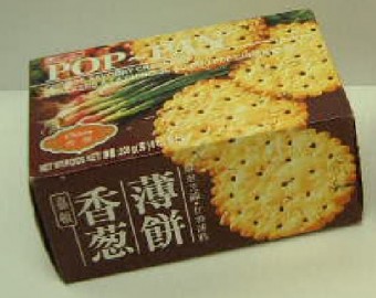 Garden Chives Pop Pan Crackers